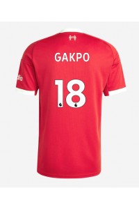 Liverpool Cody Gakpo #18 Fotballdrakt Hjemme Klær 2025-26 Korte ermer